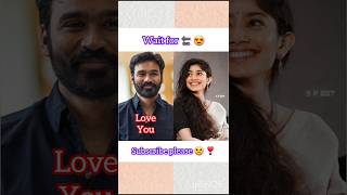 Sai pallavi marriage choice south actress actor dhanush husband [upl. by Edmee]