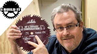 Table Saw Basics  Blades I Use And Recommend [upl. by Naehs]