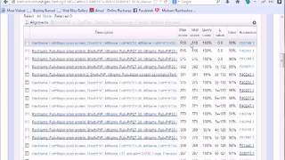 Bioinformatics practical 2 how to run NCBI BLAST [upl. by Auqenwahs]