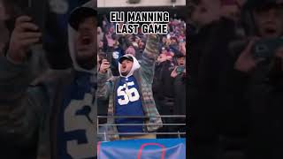 Eli Mannings last game hits different ☹️ [upl. by Rimidalb657]