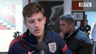 Adam Lallana quotwe gave it a good goquot England vs Germany 01 [upl. by Llenej619]