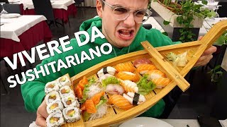 HO MANGIATO SOLO SUSHI per una SETTIMANA e sono diventato povero [upl. by Ttirrem]