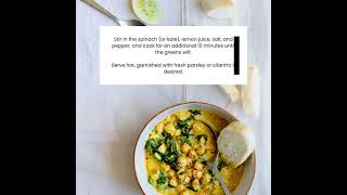 Mediterranean Chickpea Stew Recipe [upl. by Blinnie]