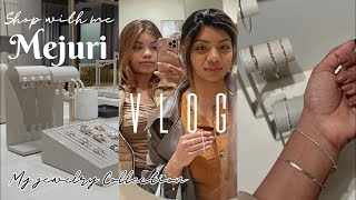 Mejuri Shopping Vlog  My Jewelry Collection [upl. by Gersham]