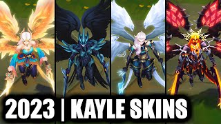 Pentakill III Lost Chapter Kayle Chroma Spotlight 2021 [upl. by Anaujit]