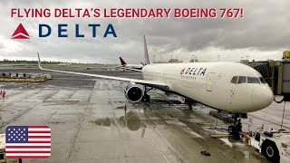 REVIEW  Delta Air Lines  Atlanta ATL  Orlando MCO  Boeing 767300ER  Economy [upl. by Llimaj]