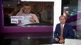 Ark Globe Academy GCSE Results Day 2015 Channel 4 News 20 August 2015 [upl. by Barnett]