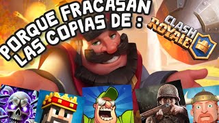 Porque fracasan las copias de clash royale  clashroyale roadtovalorww2 [upl. by Bahner]