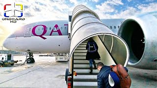 TRIP REPORT  First Time with Qatar Airways  Doha to Madrid  Qatar Airways Boeing 787 [upl. by Kramer]