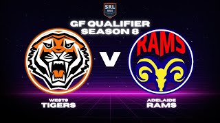 Tigers vs Rams Season 8 The Grand Final Qualifier  SRL Mines [upl. by Malda]