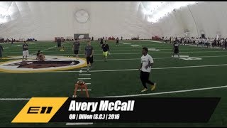 QB AVERY MCCALL Elite 11 Pressure Chamber [upl. by Mylan]