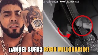 ANUEL ES V1CTIMA DE R0B0 ES SU PROPIA CASA  😱 [upl. by Oetomit770]