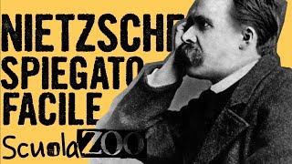 Noccioline 20  FRIEDRICH NIETZSCHE spiegato FACILE ScuolaZoo [upl. by Christy269]