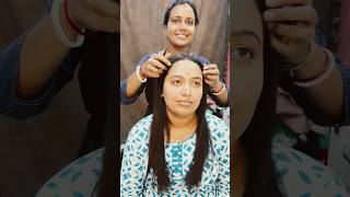 Permanent straight result trending stright hairstyle viralvideo hair reels haircare [upl. by Fulton]