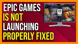 How To Fix Epic Games Launcher Not Opening  2024 Full Guide [upl. by Hermann692]