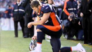 Tim tebow post game Interview week 14 Bears  Broncos [upl. by Hannover]