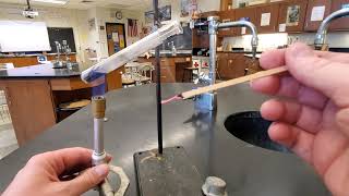 Reaction 7  Decomposition of Potassium Chlorate [upl. by Subocaj]