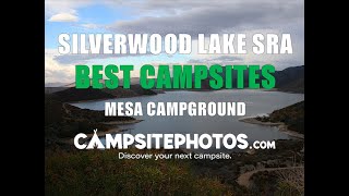 Silverwood Lake SRA  Mesa Campground Best Campsites CA [upl. by Aluap]