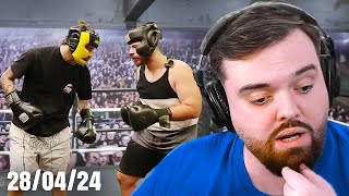 SHELAO VS LA COBRA｜REACCIONANDO A SU SPARRING [upl. by Atinrev824]