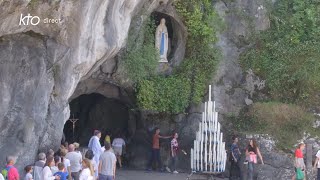 Chapelet du 22 juillet 2024 à Lourdes [upl. by Domph129]