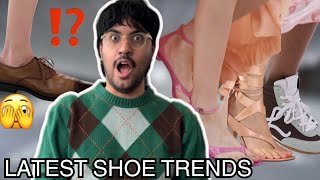 BEST SHOES FROM SPRING 2025 RUNWAY these shoe trends will SHOCK you [upl. by Lenard862]