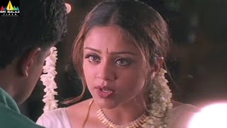 Rhythm Movie Scenes  Jyothika and Arjun Comedy  Telugu Movie Scenes  Sri Balaji Video [upl. by Amary96]