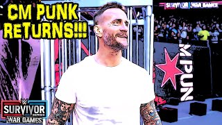 CM PUNK RETURNS [upl. by Sharline]