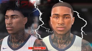 NBA2k24 Best Face Creation🔥 Menace [upl. by Eylrahc215]