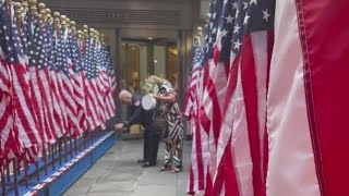 FDNY honors 32 first responders added to 911 memorial wall [upl. by Yntirb]