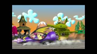 Wacky Races intro Playstation 1 [upl. by Ardnohsed]