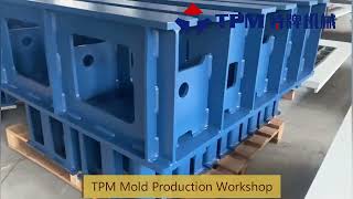 Precise Hollow Block amp Mansory Mould For Concrete Products Shaping [upl. by Olodort]