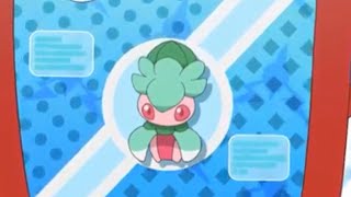 Fomantis Pokedex Entry Pokemon Sun and Moon English Clips [upl. by Koenraad]