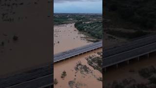 DANA VINAROS RIO SERVOL dana vinaros inundaciones valencia [upl. by Lelith]