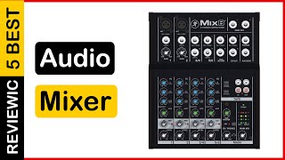 ✅ Best Portable Audio Mixer In 2023 💝 Top 5 Tested amp Buying Guide [upl. by Ynnos]