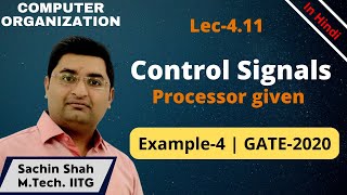 L411 GATE 2020  Control unit question  MBR MAR PC control signals [upl. by Sessylu181]