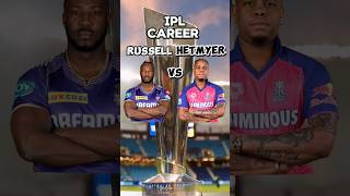 Andre Russell vs Shimron Hetmyer ipl career compression shorts andrerussell shimronhetmyer [upl. by Voltmer]