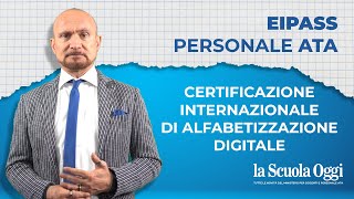 Eipass Certificazione internazionale di alfabetizzazione digitale ATA [upl. by Brainard]