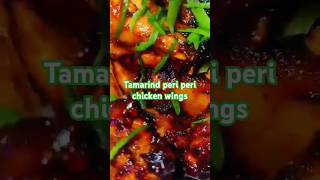 Tamarind peri peri chicken wings food foodphotographer recipe chickenrecipes chickendishes [upl. by Hewe286]