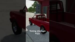 Testing shorts on elm creek FS22 [upl. by Loydie]