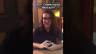 POV Commander Brackets  Magic The Gathering  shorts edh mtg commander [upl. by Tacita]