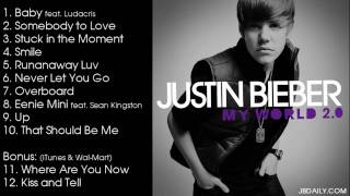 Justin Bieber  My World 20 Track List [upl. by Ynamrej]