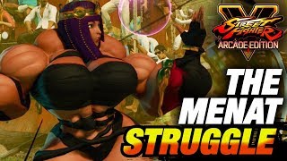 SFV  Menat Struggle RAGEQUITS amp More [upl. by Edea]