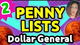 🎉‼️108 PENNY LISTS‼️🎉 DOLLAR GENERAL 10724 [upl. by Nessy671]