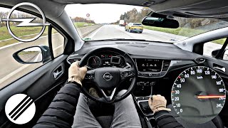 OPEL CROSSLAND X 12 TURBO TOP SPEED DRIVE ON GERMAN AUTOBAHN 🏎 [upl. by Eicnahc]