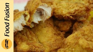 Crispy Fried Fish with Tartar Sauce Recipe By Food Fusion [upl. by Magbie]