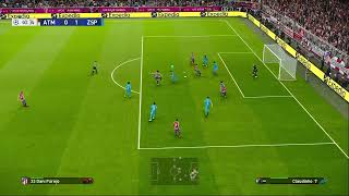 eFootball PES Champions League Atletico Madrid  Zenit 48 Final [upl. by Jehiah174]