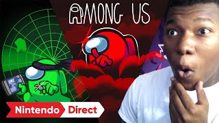 Among Us  New Roles Trailer  Nintendo Switch REACTION [upl. by Innig996]