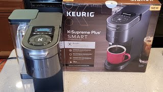 COFFEE WITH DAD Review KEURIG NEW 2021 K SUPREME PLUS SMART [upl. by Botsford200]