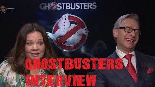 Ghostbusters Movie  Melissa McCarthy amp Paul Feig Interview  BollywoodGandu [upl. by Mazur]