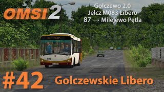 OMSI 2 42 Golczewskie Libero  Golczewo 20  linia 87  Jelcz M083 Libero [upl. by Pastelki252]